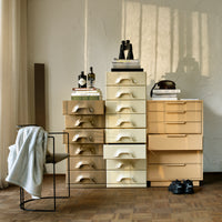 Thumbnail for HK Living Chest of 8 Drawers, Cream MKA1988