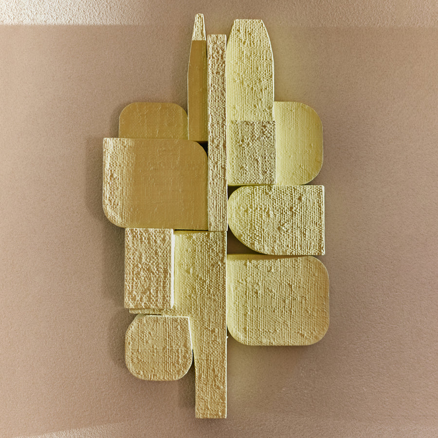 HKLiving Art: Wall Sculpture Modernist AWD8973