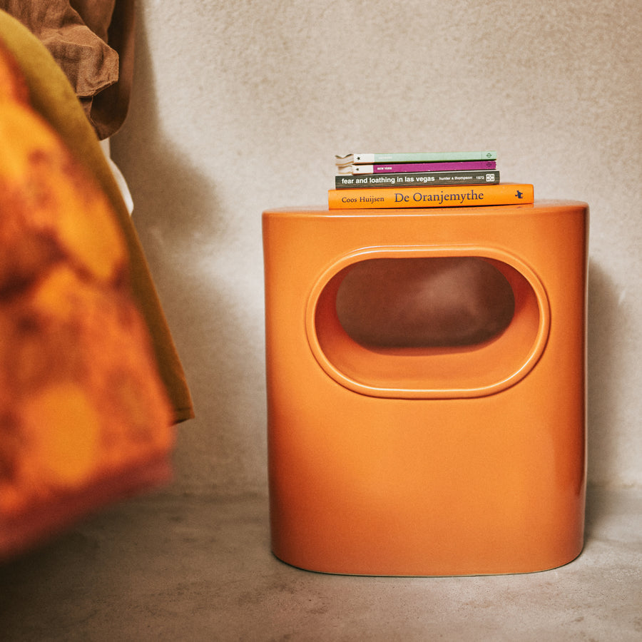 Space Side Table Orange