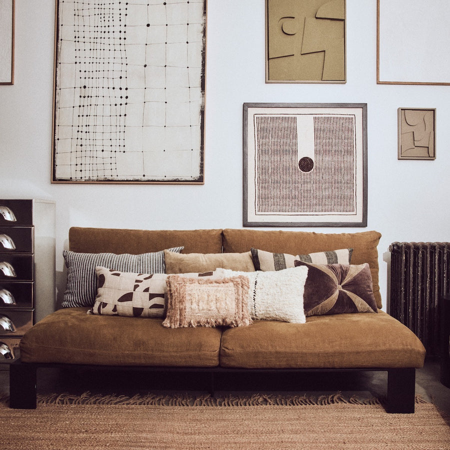 Velvet Brown Cushion