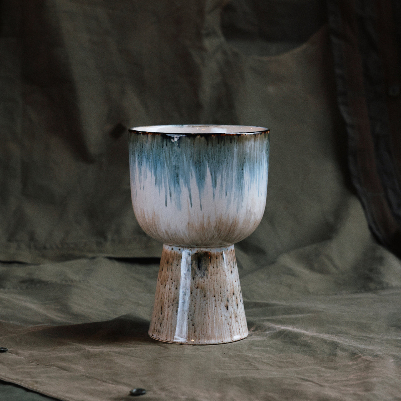 Retro Flower Pot Glacier