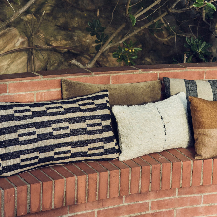PRE ORDER Natural Monochrome Cushion 70x40cm