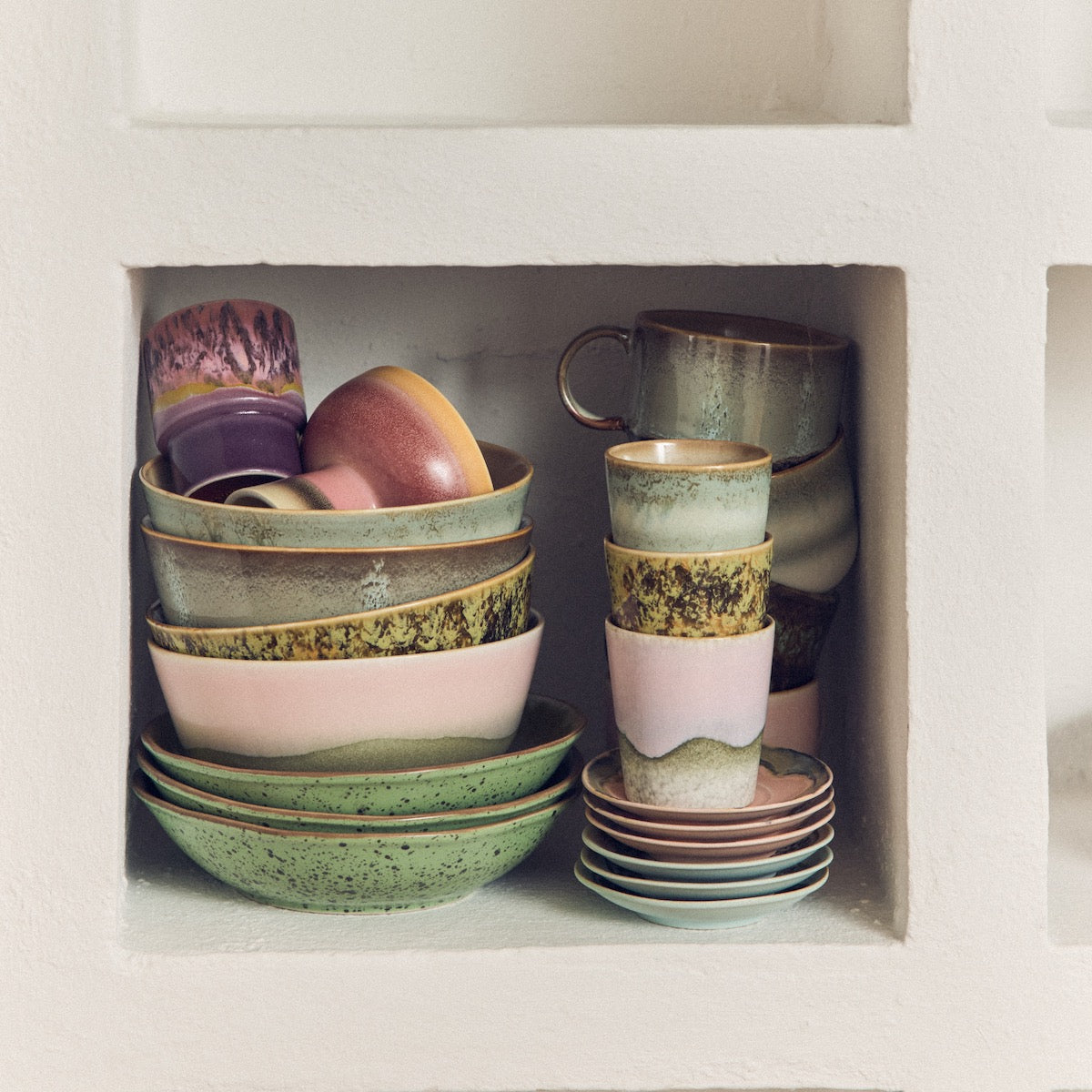 70s Ceramics: Coffee Mug Fjord