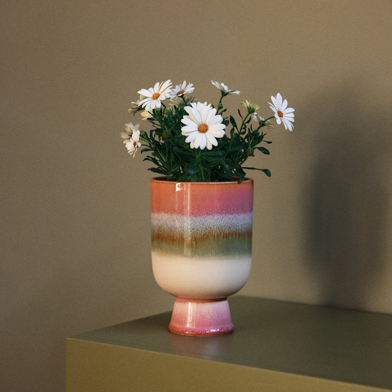 Retro Flower Pot Rosefield