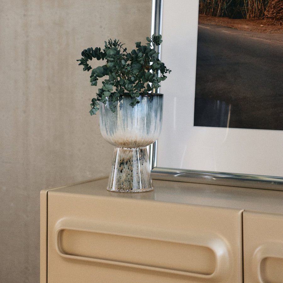 Retro Flower Pot Glacier