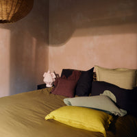 Thumbnail for Linen Cushion, Lemongrass 50 x 30cm