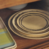 Thumbnail for Pre-order 70's Ceramics Dessert Plate Vanilla, Set of 2