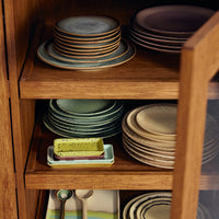 Thumbnail for HKLIVING 70's Ceramics Dinner Plate Contrast, Set of 2