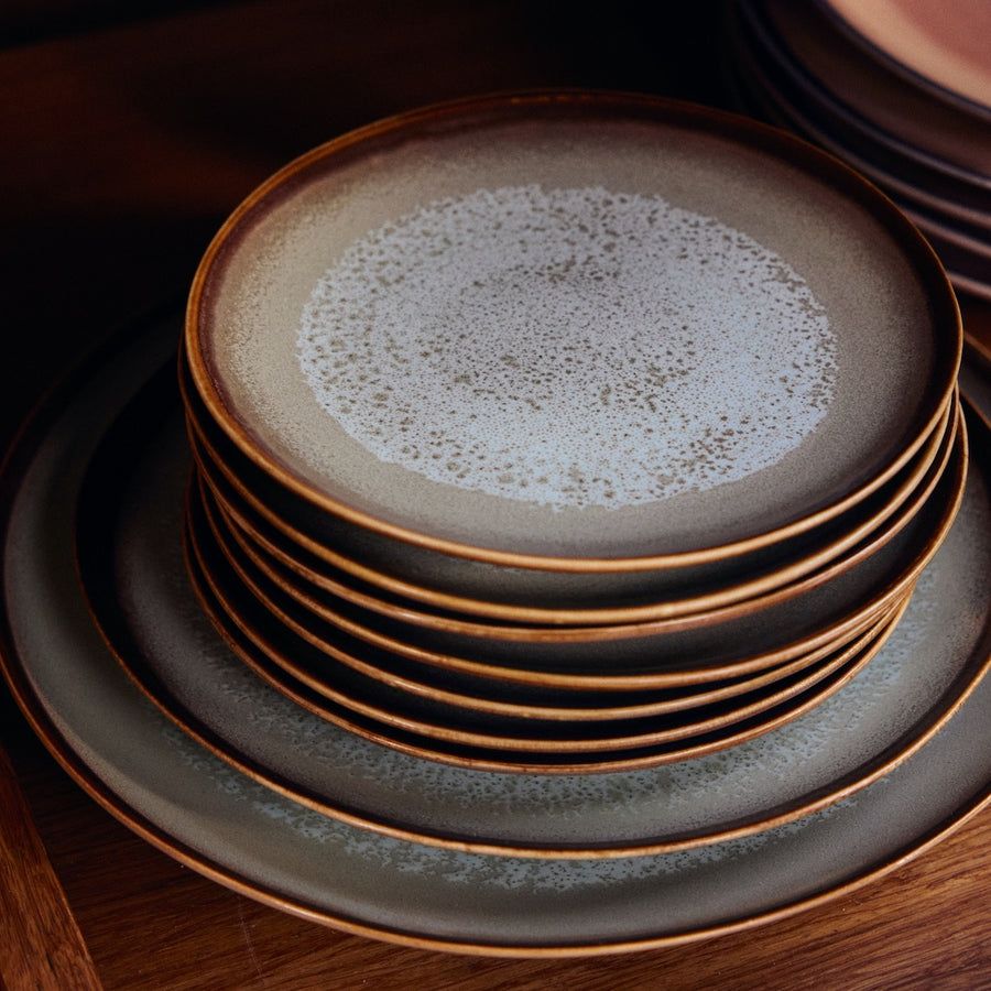 Pre-order 70's Ceramics Side Plate Contrast, Set of 2