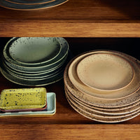 Thumbnail for Pre-order 70's Ceramics Dessert Plate Grit, Set of 2