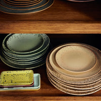 Thumbnail for 70's Ceramics Dinner Plate Grit, Set of 2