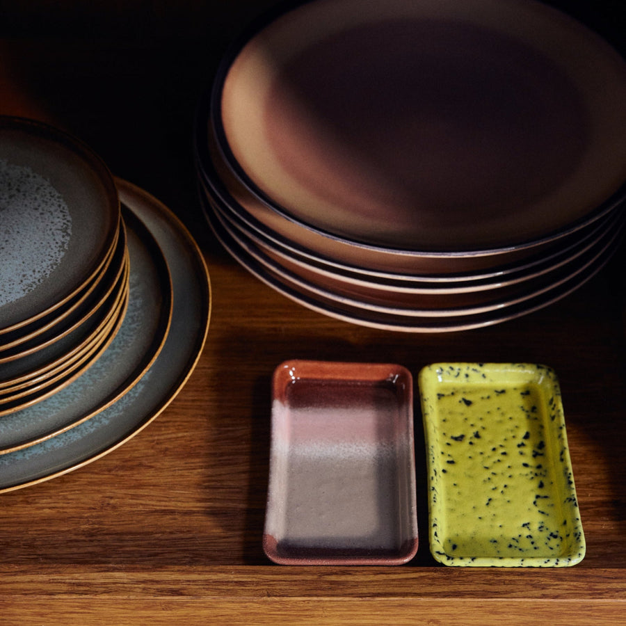 70s Ceramics: XS Dish Bloom