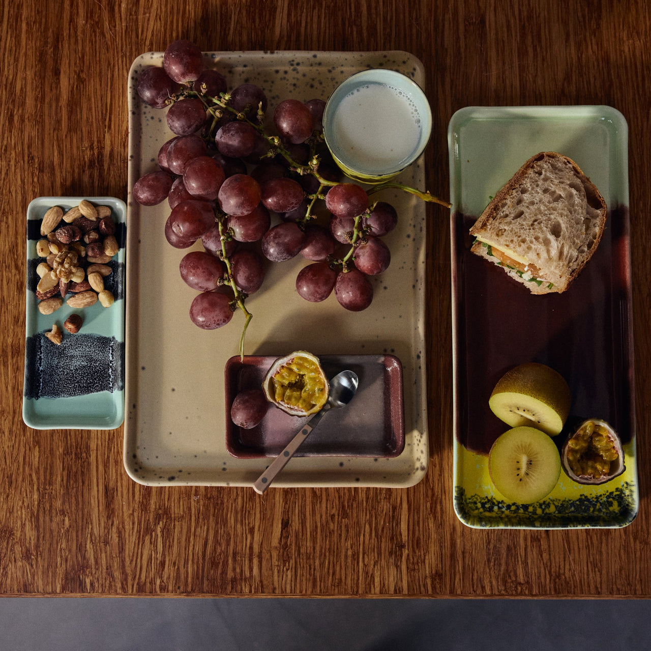 70s Ceramics: Cake Tray Cherry