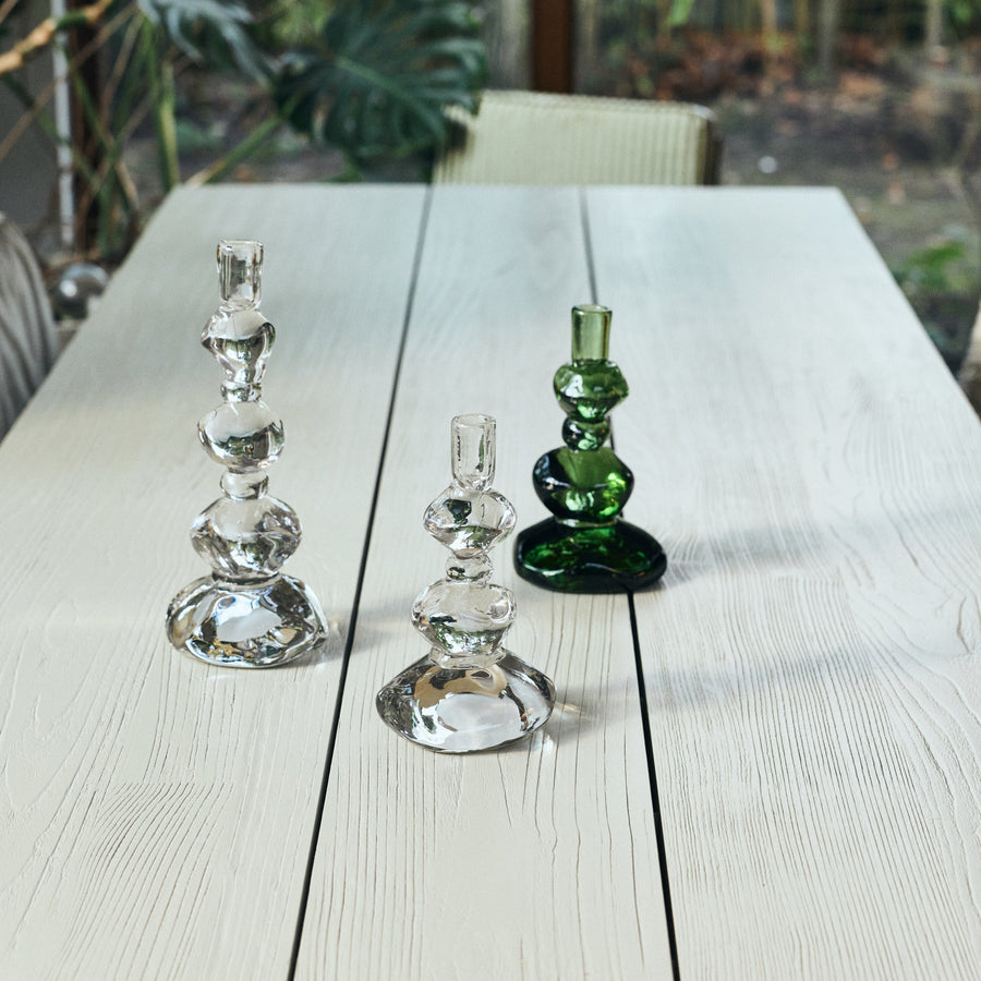 Candle Holder Medium, Emerald Nienke Sikkema for HKLIVING