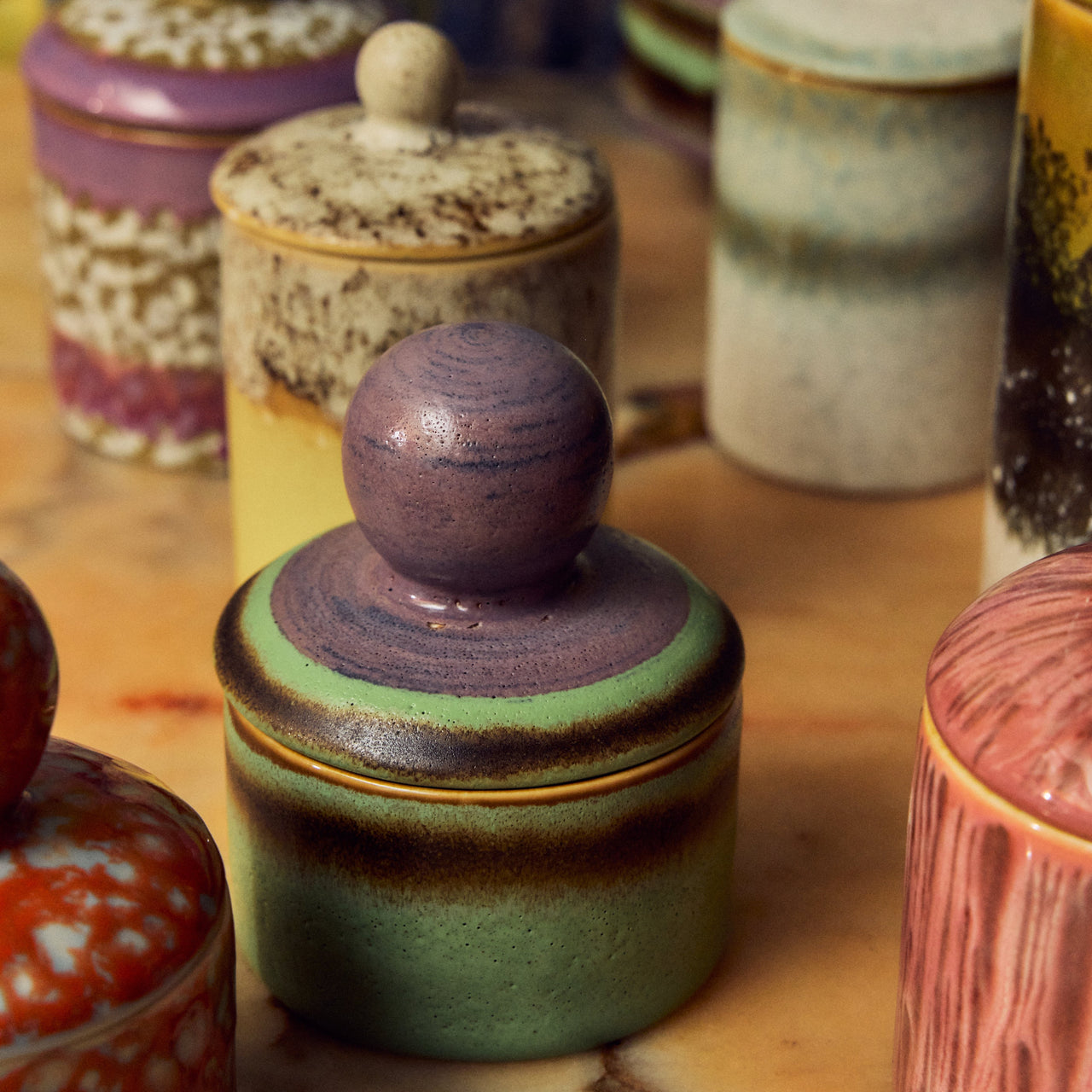 Pre-order 70s Ceramics: Storage Jar Mochi, XS