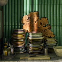 Thumbnail for Chef Ceramics: Deep Plate M Rustic Green