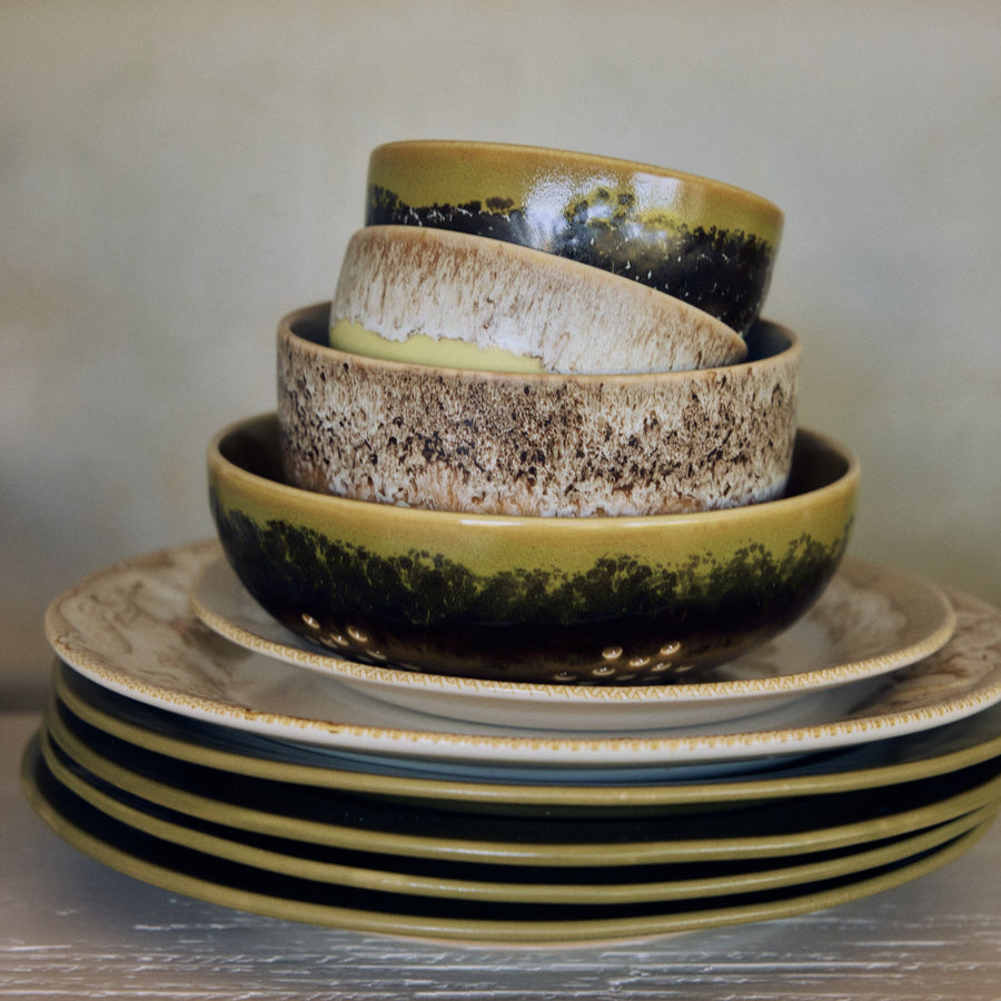 Pre-order 70s Ceramics: Tapas Bowls Sweet, Set of 4