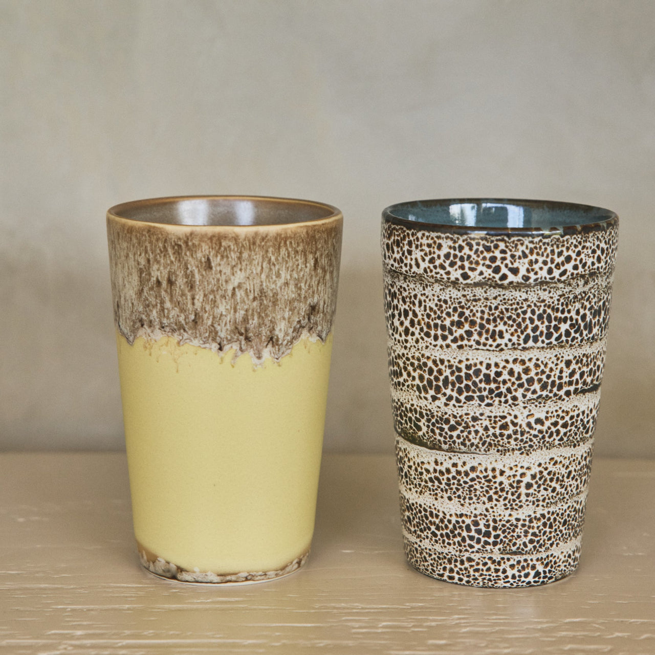 70s Ceramics: Tea Mugs Dolce, Set of 2
