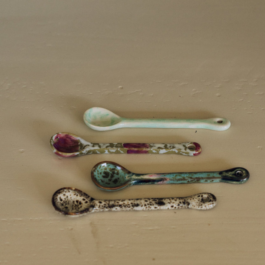 Pre-order 70s Ceramics: Spoons Marine, M, set of 4