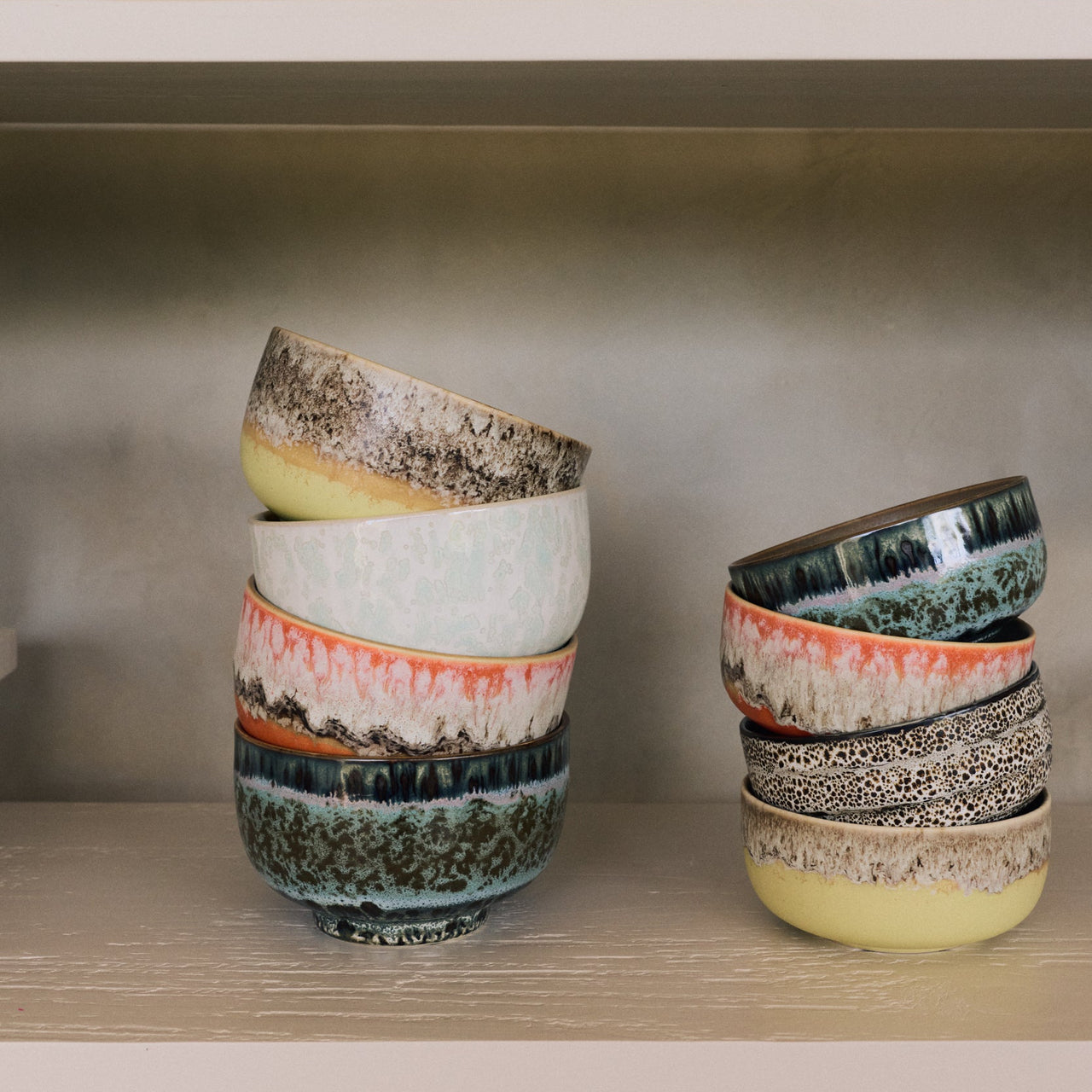 Pre-order 70s Ceramics: Dessert Bowl Birthstone