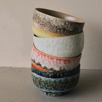 Thumbnail for Pre-order 70s Ceramics: Noodle Bowls Sunset, Set of 4