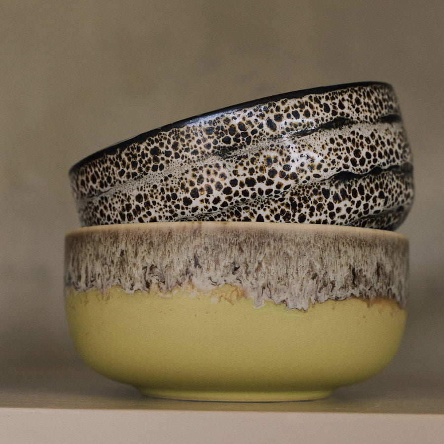 Pre-order 70s Ceramics: Dessert Bowl Custard