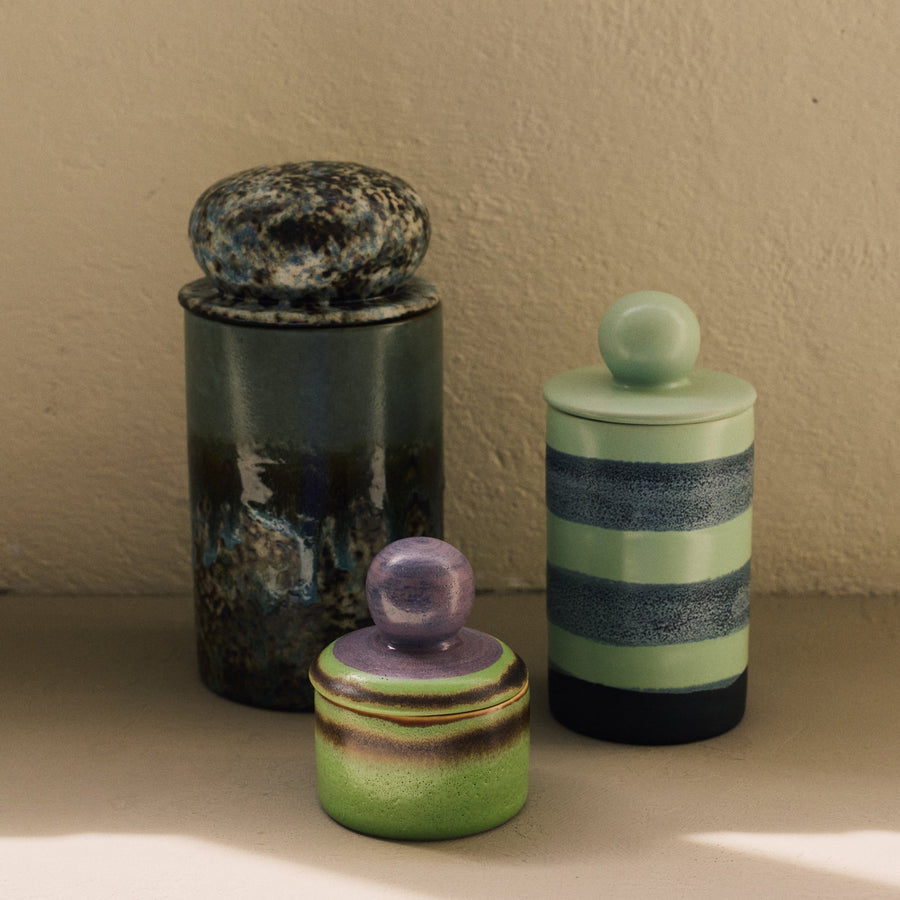 Pre-order 70s Ceramics: Storage Jar River, Medium