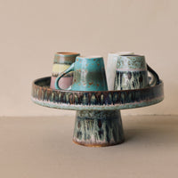 Thumbnail for Pre-order 70s Ceramics: Bowl On Base Birthstone