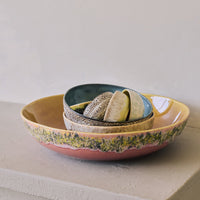 Thumbnail for 70s Ceramics: Serving Bowl 70s Macaron