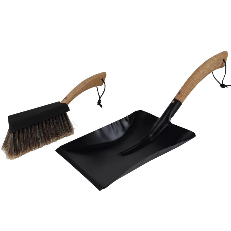Dustpan With Oak Handle