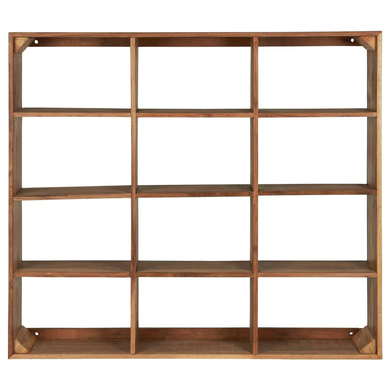 Wall shelf with 12 rooms UNIQUE Wooden