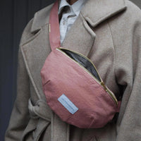 Thumbnail for Banana Bag in Organic Rosewood Cotton Canvas