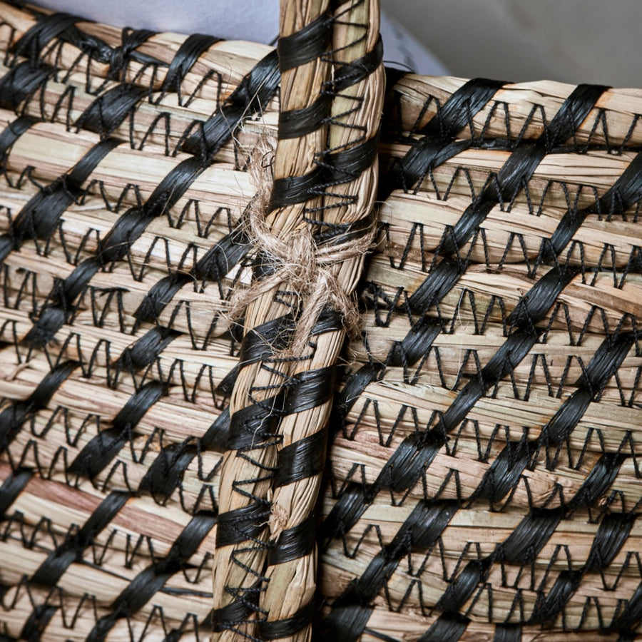 Storage Baskets, HDDistra, Black;Natural