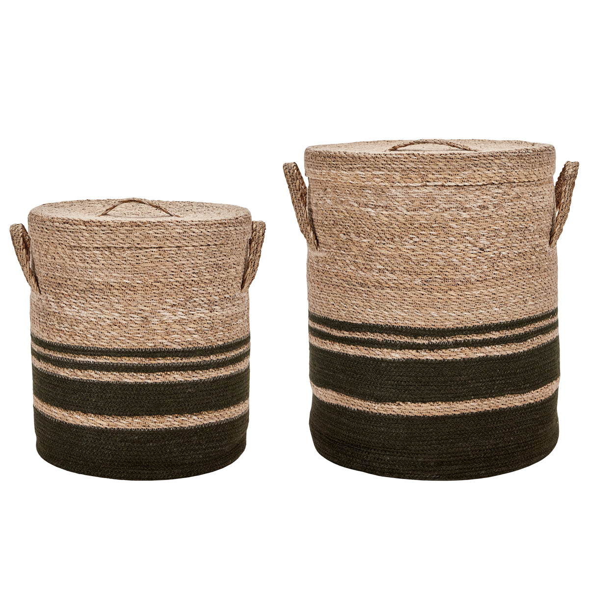 Basket w. lid, Laundry, Army