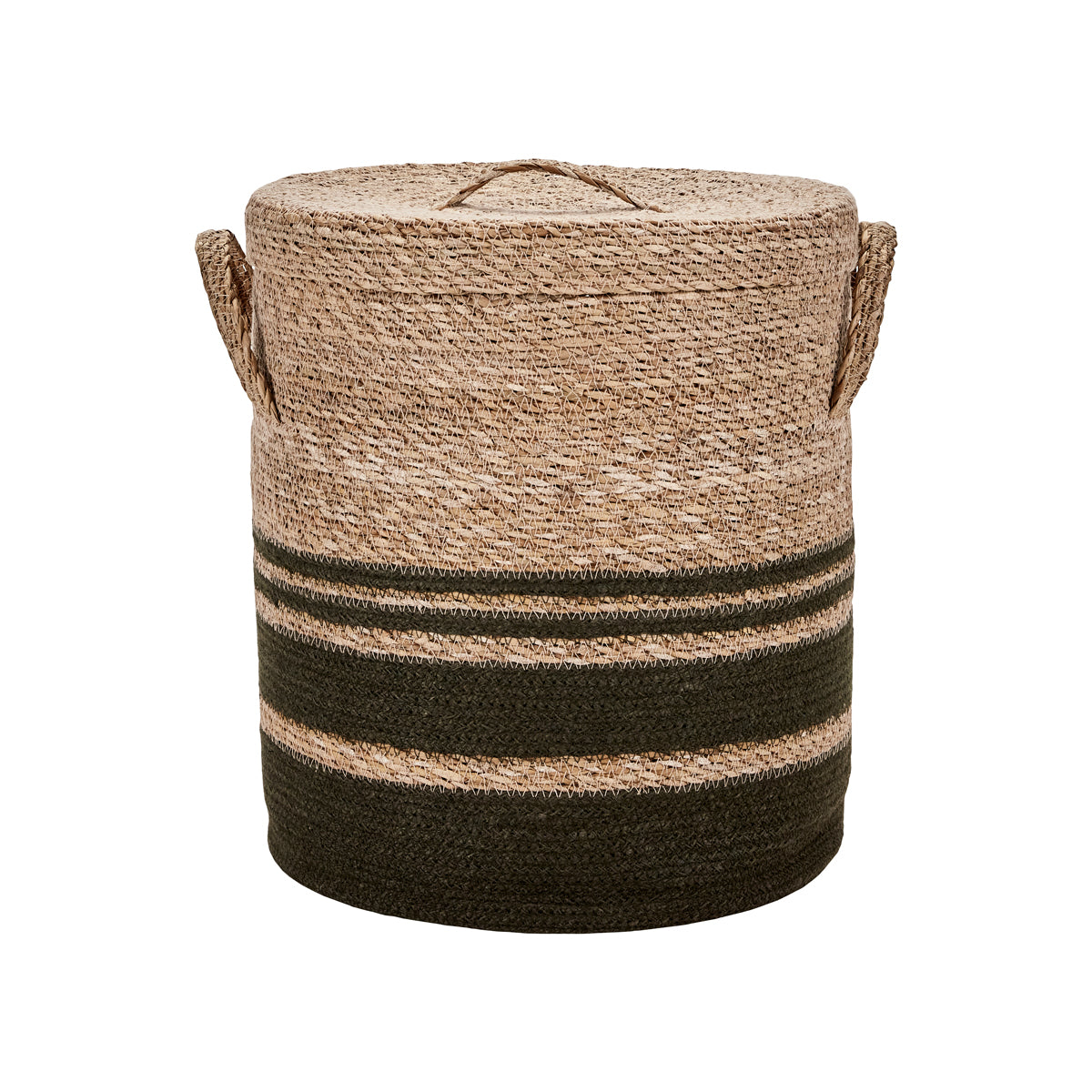 Basket w. lid, Laundry, Army