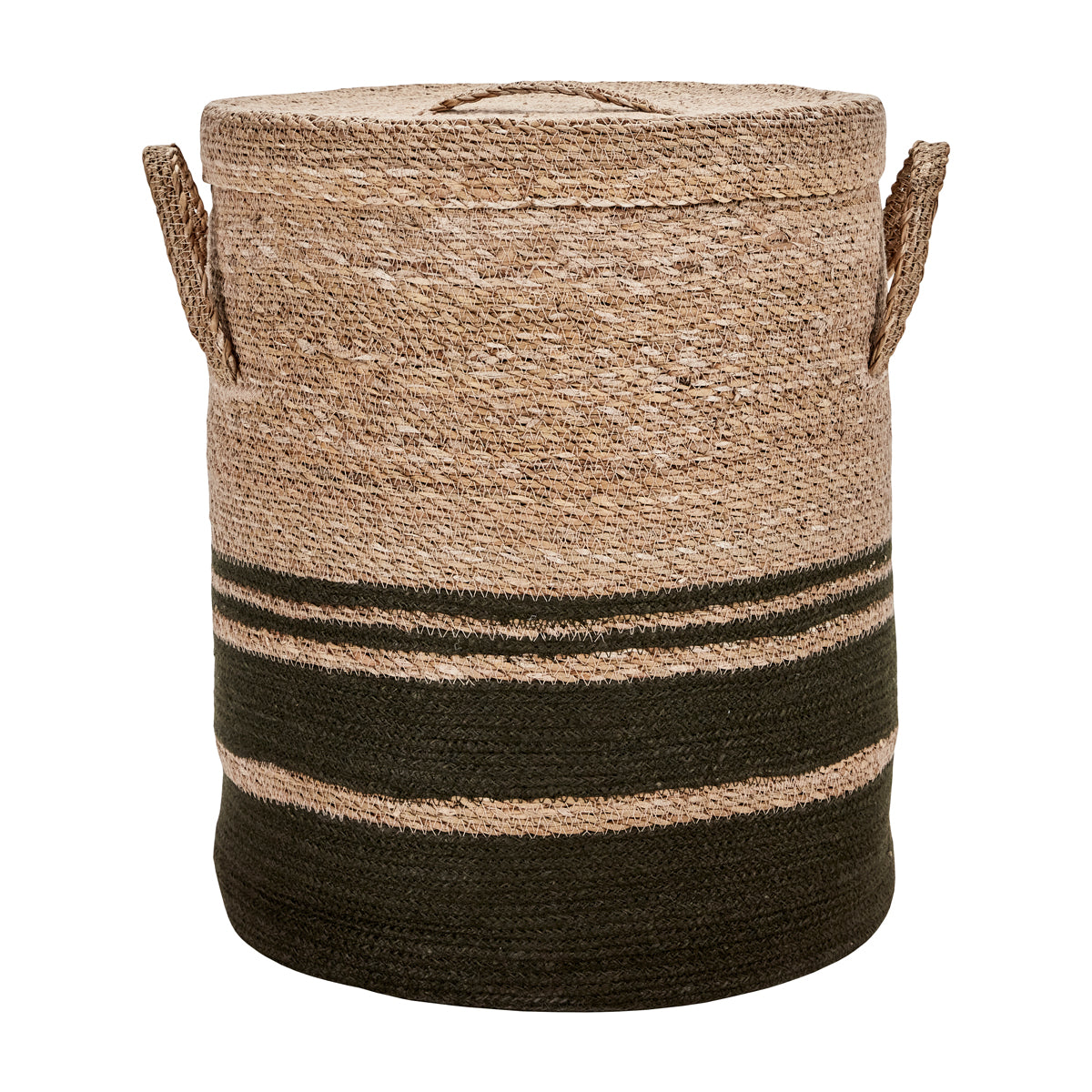 Basket w. lid, Laundry, Army