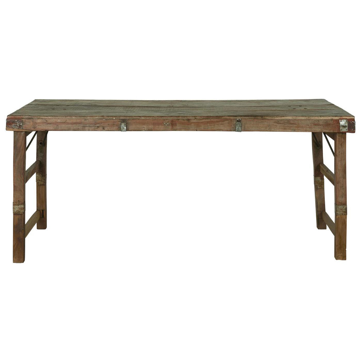 IB Laursen Market Table UNIQUE Wood w/Metal Brackets