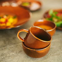 Thumbnail for HKliving Home Chef Ceramics: bowl Burned Orange ACE7206