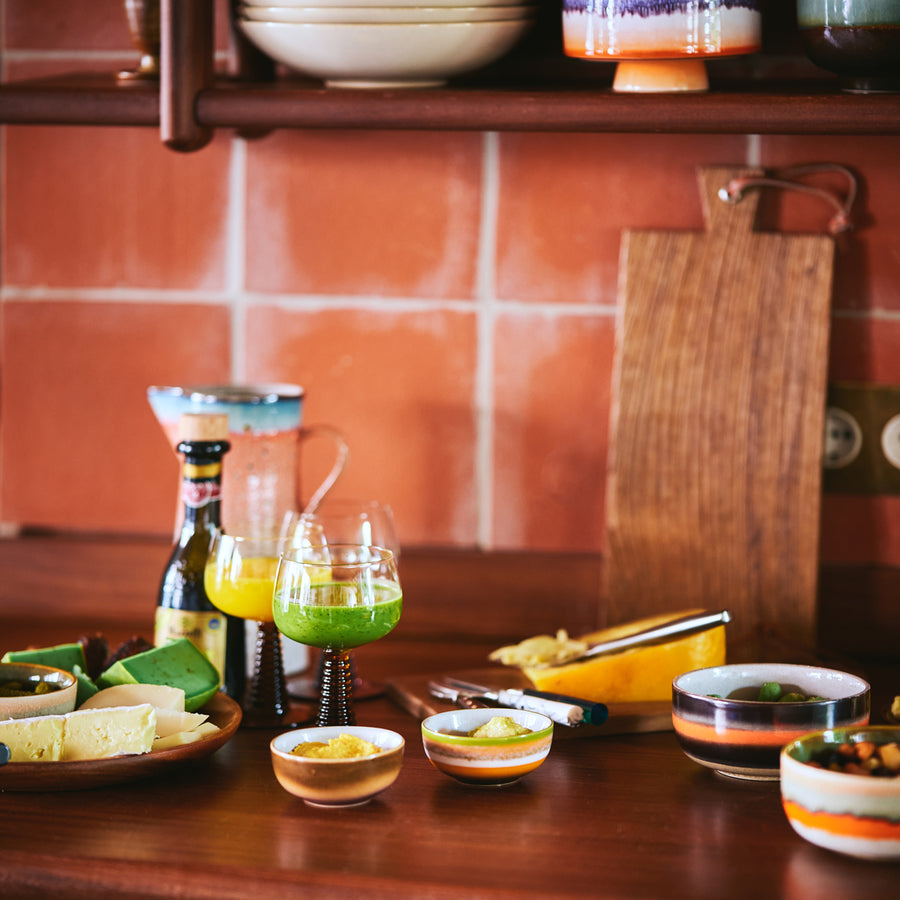 HKLiving 70s Ceramics XS Bowls - Sierra (Set of 4) ACE7262