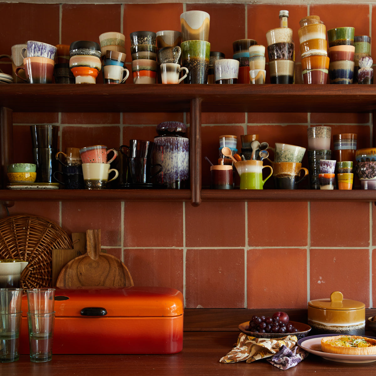70s Ceramics: Storage Jar: Yeti