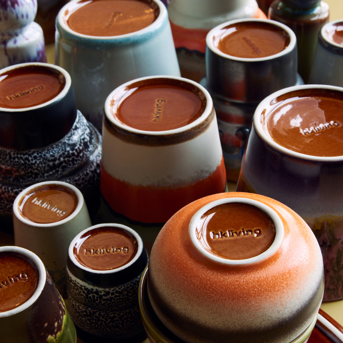 HKLiving 70s Ceramics Coffee Mug Eclipse ACE7224