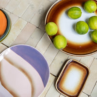 Thumbnail for HKLiving 70s Ceramics Small Trays - Mojave (Set of 2) ACE7276