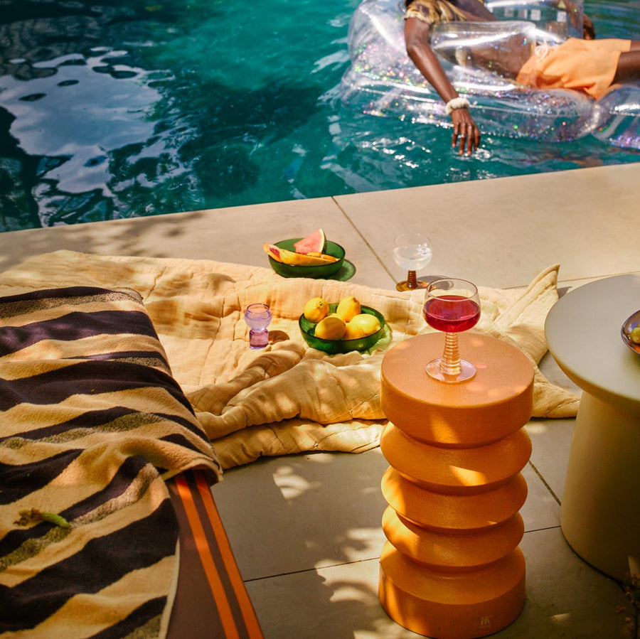 PRE-ORDER Stoneware Side Table Terra