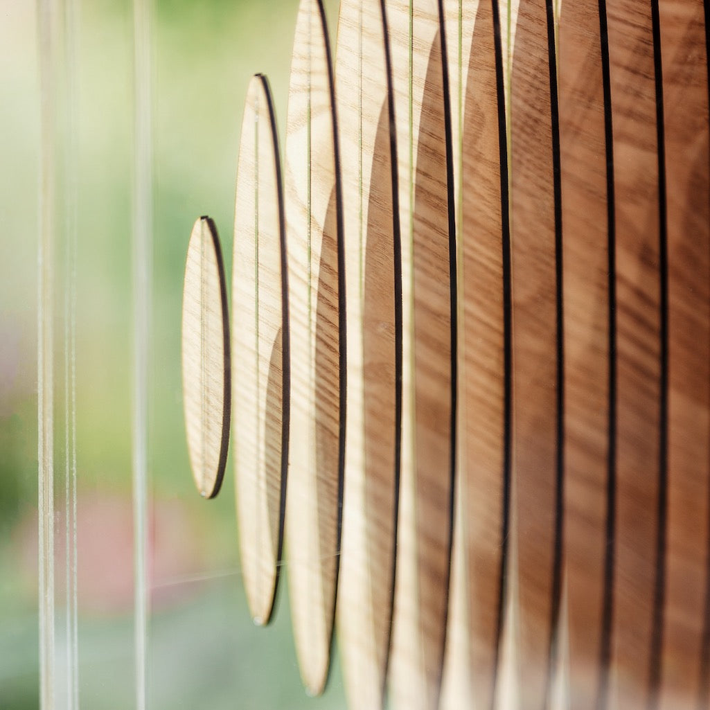 Wooden Circle Art Frame