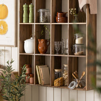 Thumbnail for Wall shelf with 12 rooms UNIQUE Wooden