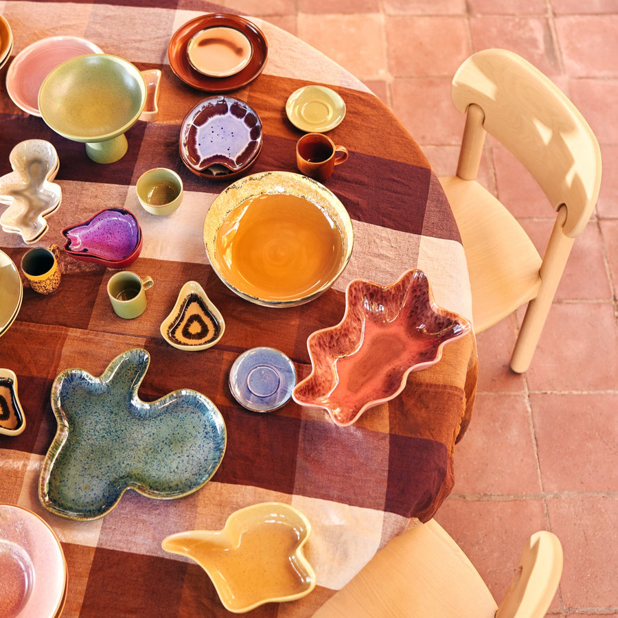 HKLIVING Shell Plate Sienna KCT0004