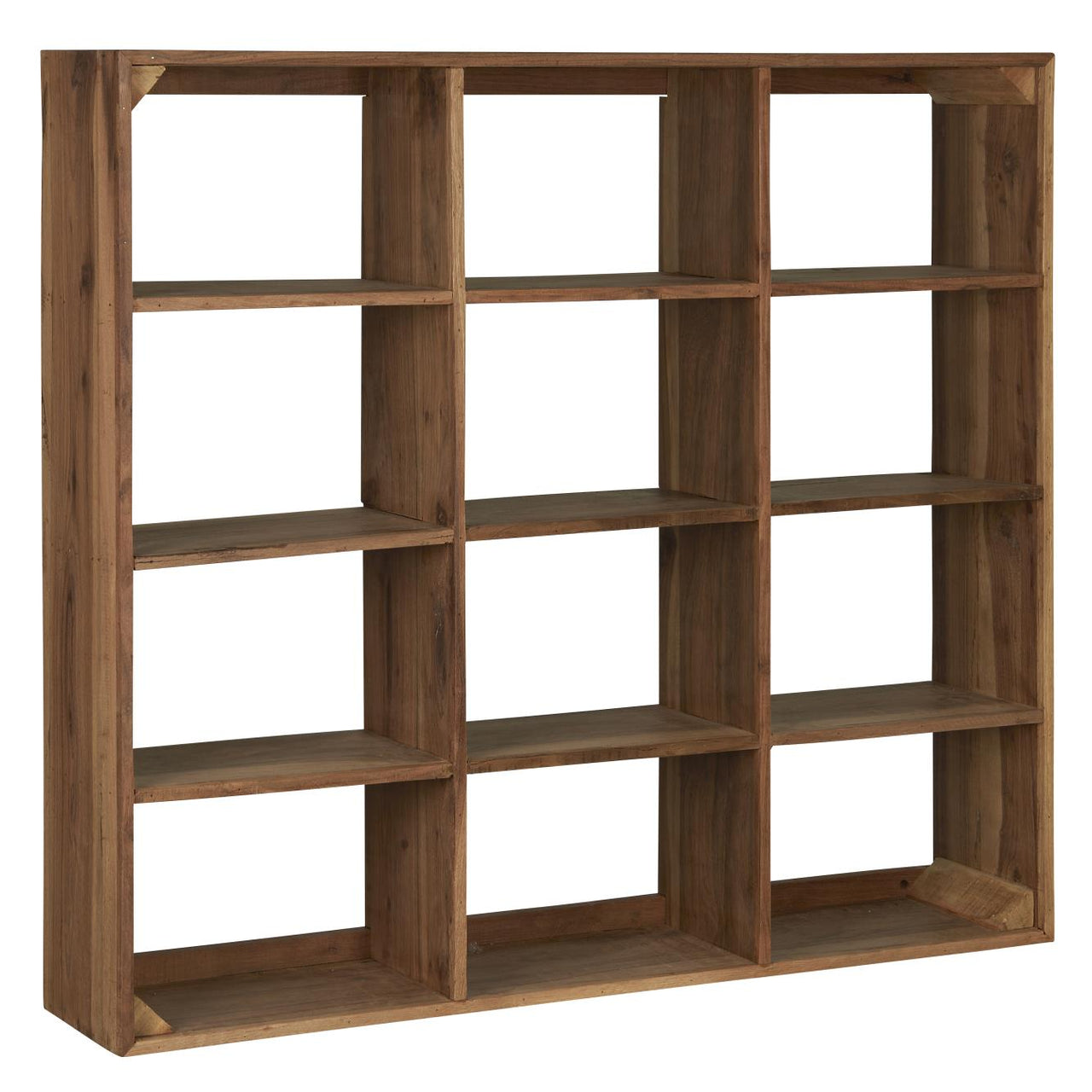 Wall shelf with 12 rooms UNIQUE Wooden