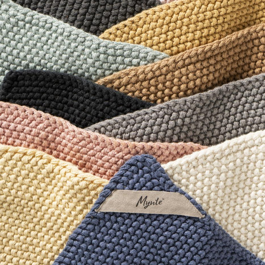 Pot Holder Mynte Lemonade Knitted