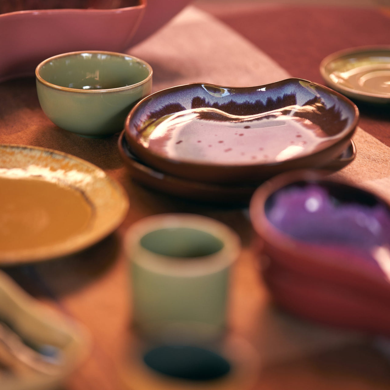 HKLIVING Shell Plate Sienna KCT0004
