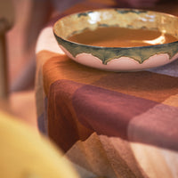 Thumbnail for 70s Ceramics Salad Bowl Sunflower